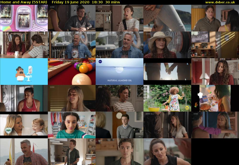 Home and Away (5STAR) Friday 19 June 2020 18:30 - 19:00