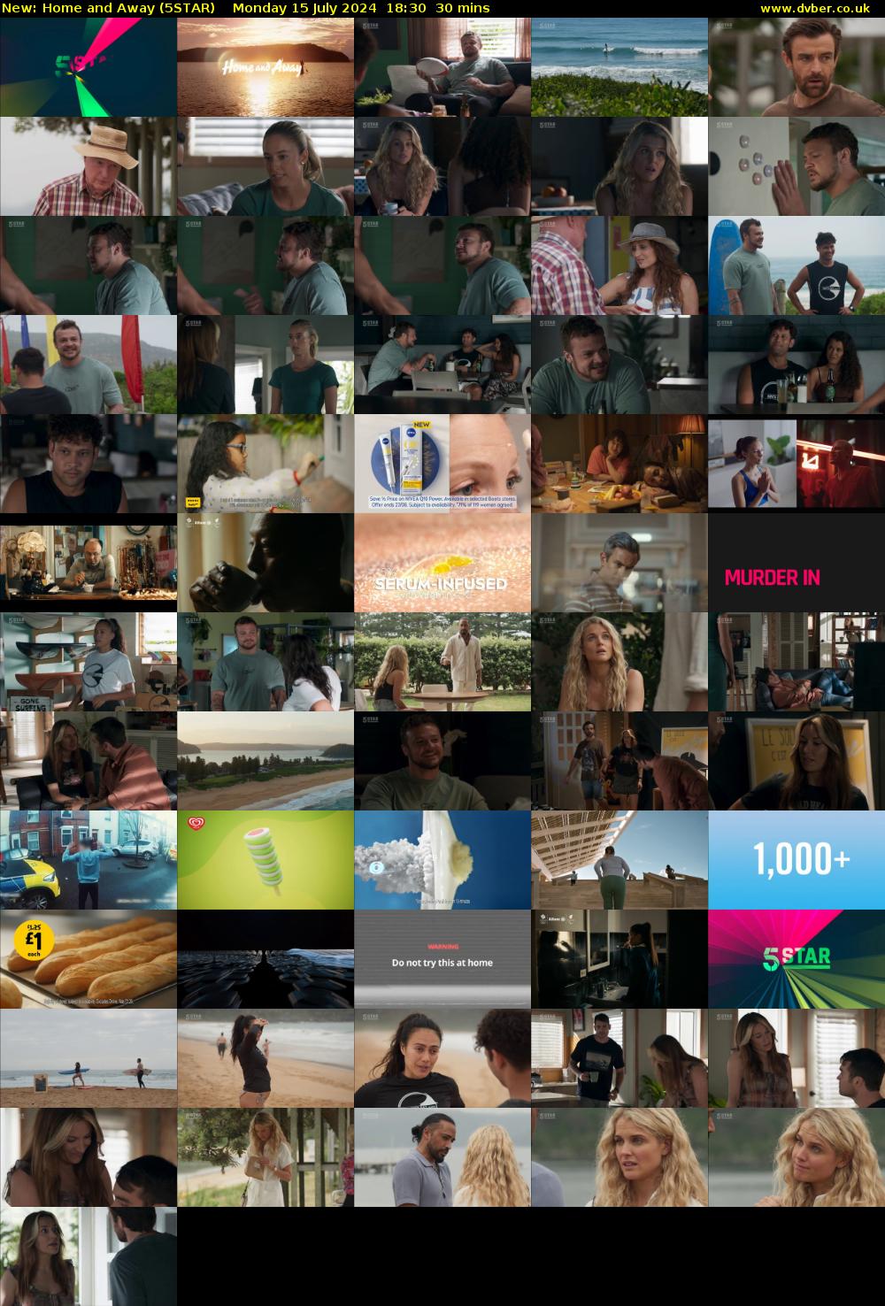 Home and Away (5STAR) Monday 15 July 2024 18:30 - 19:00