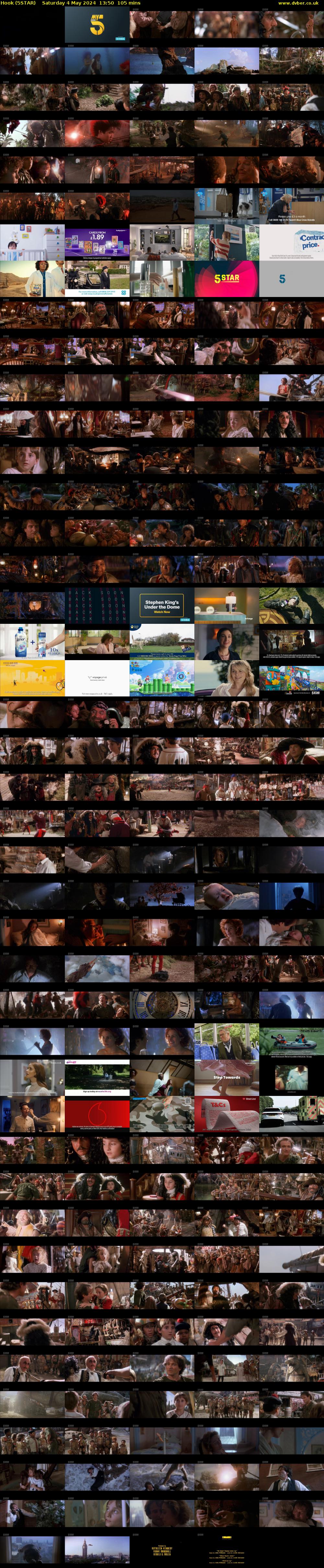 Hook (5STAR) Saturday 4 May 2024 13:50 - 15:35