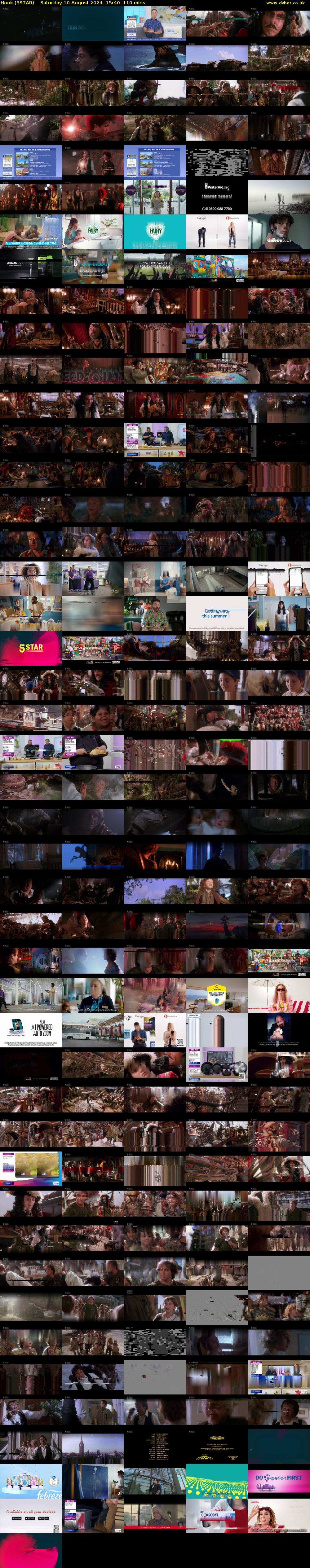 Hook (5STAR) Saturday 10 August 2024 15:40 - 17:30
