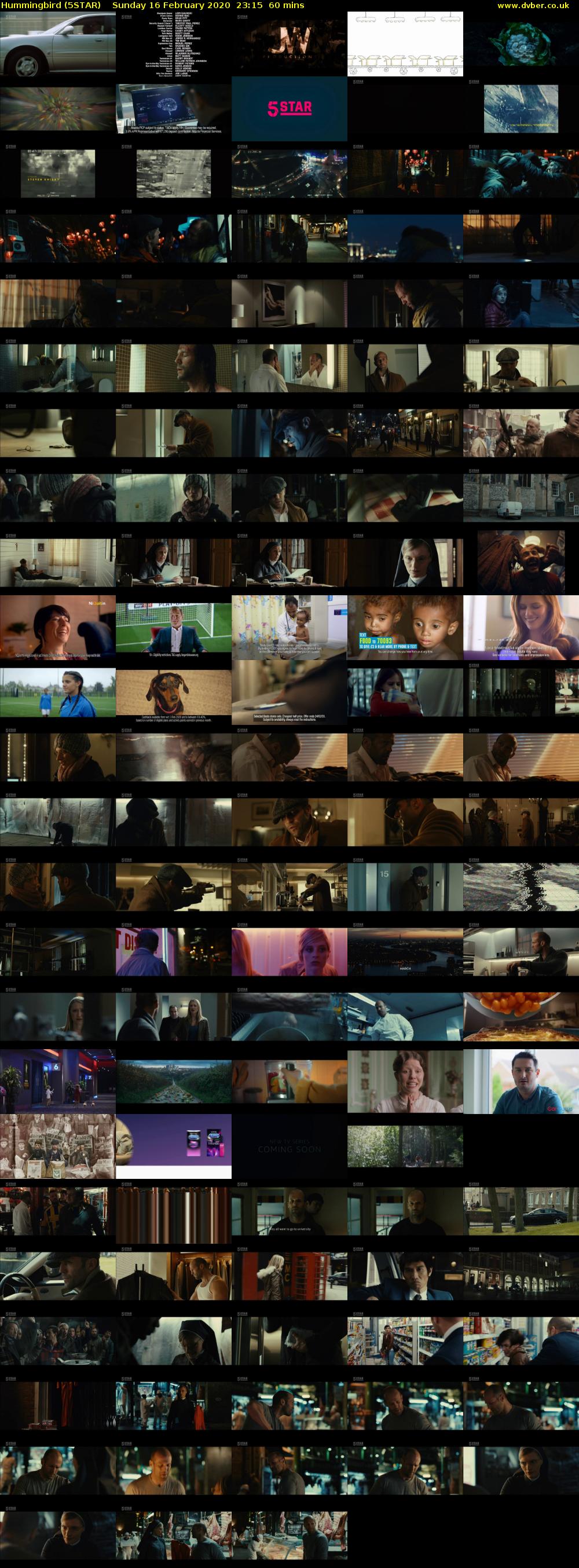 Hummingbird (5STAR) Sunday 16 February 2020 23:15 - 00:15