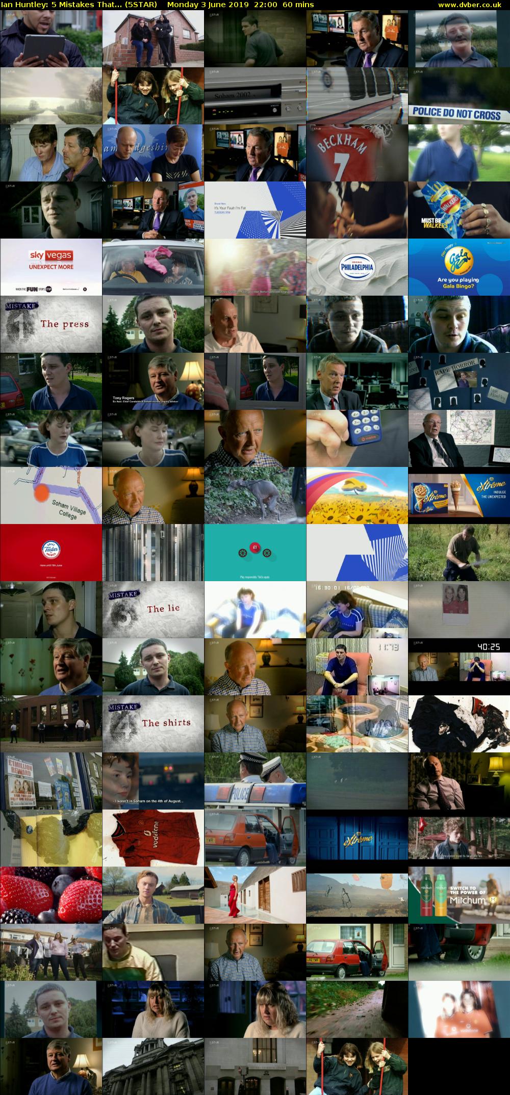 Ian Huntley: 5 Mistakes That... (5STAR) Monday 3 June 2019 22:00 - 23:00