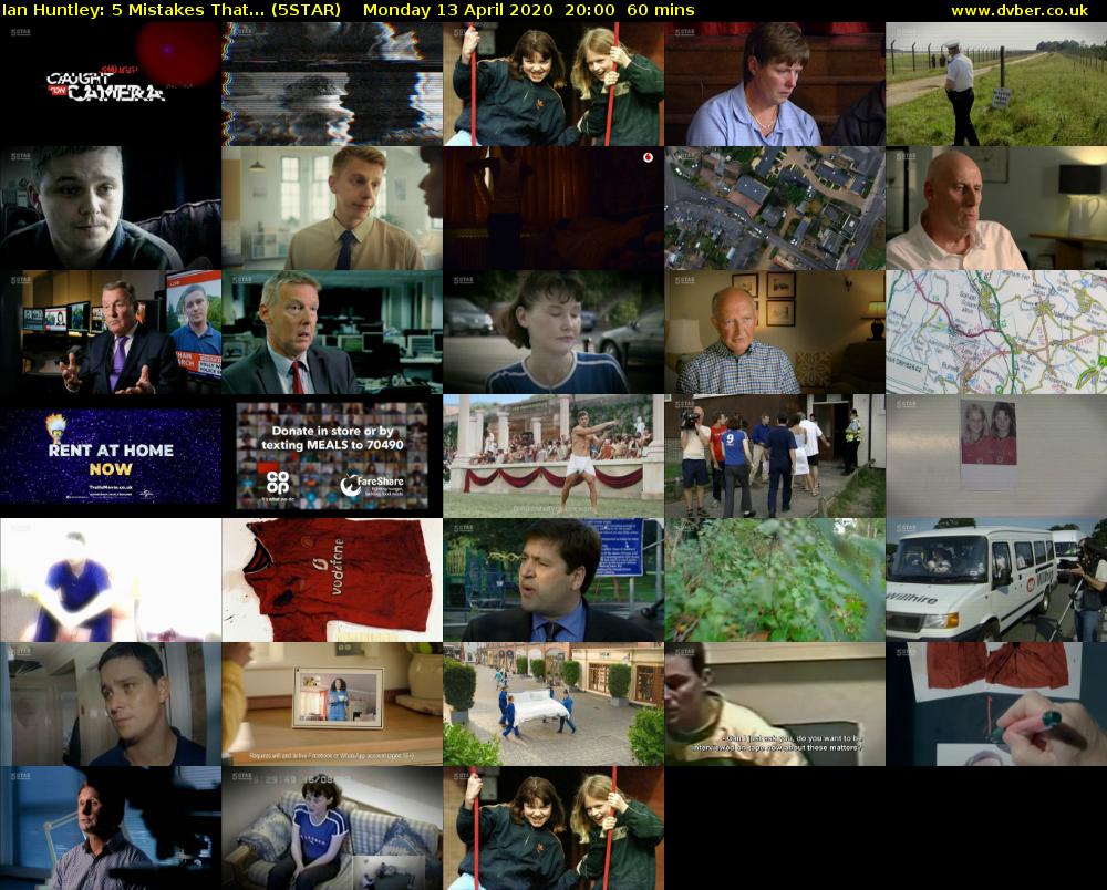 Ian Huntley: 5 Mistakes That... (5STAR) Monday 13 April 2020 20:00 - 21:00