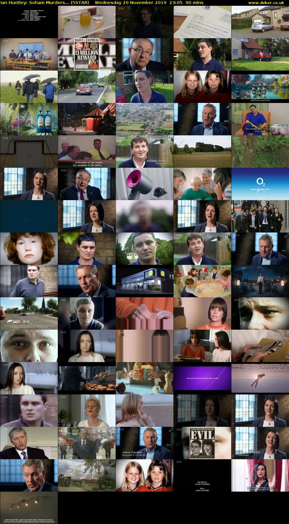 Ian Huntley: Soham Murders... (5STAR) Wednesday 20 November 2019 23:05 - 00:35