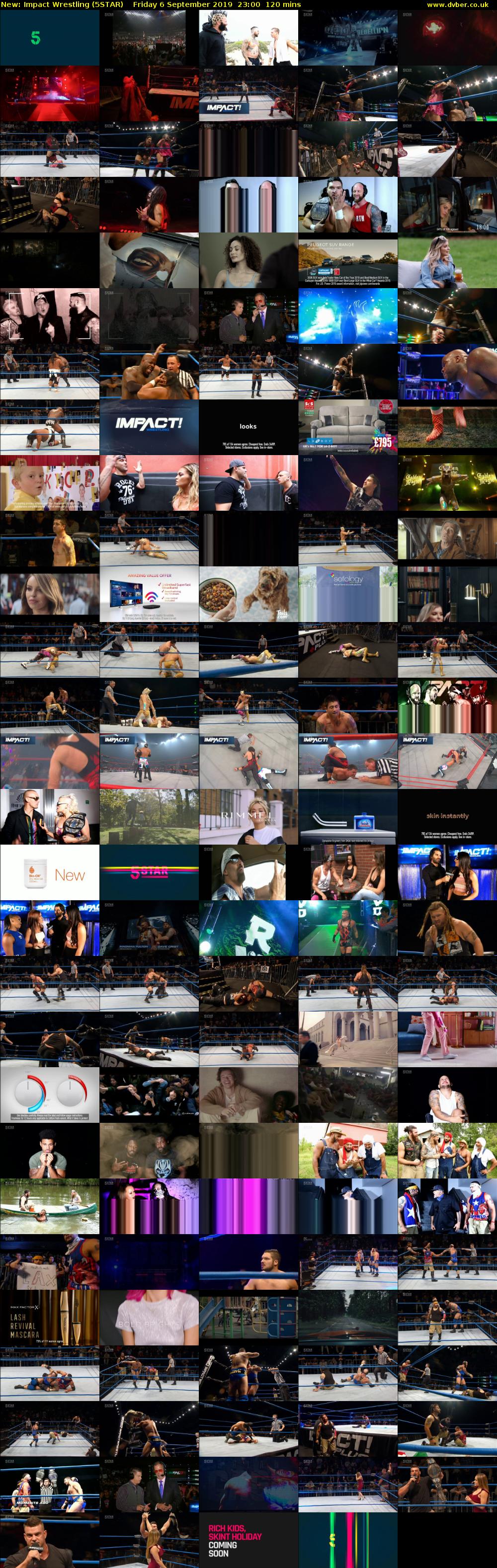 Impact Wrestling (5STAR) Friday 6 September 2019 23:00 - 01:00