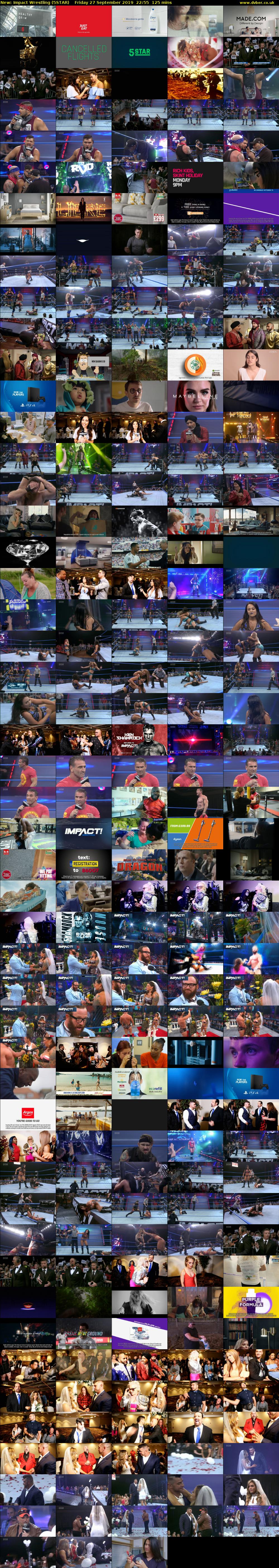 Impact Wrestling (5STAR) Friday 27 September 2019 22:55 - 01:00