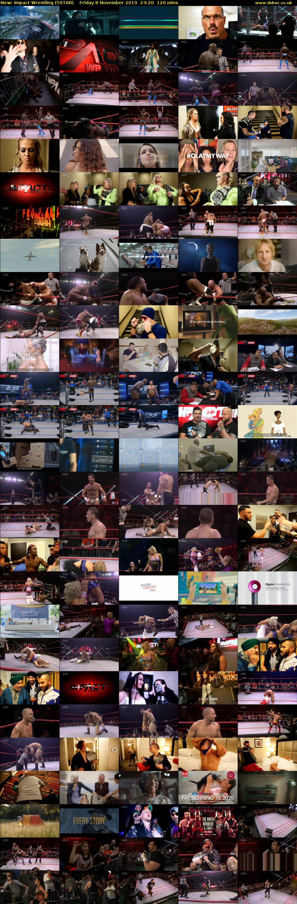 Impact Wrestling (5STAR) Friday 8 November 2019 23:20 - 01:20