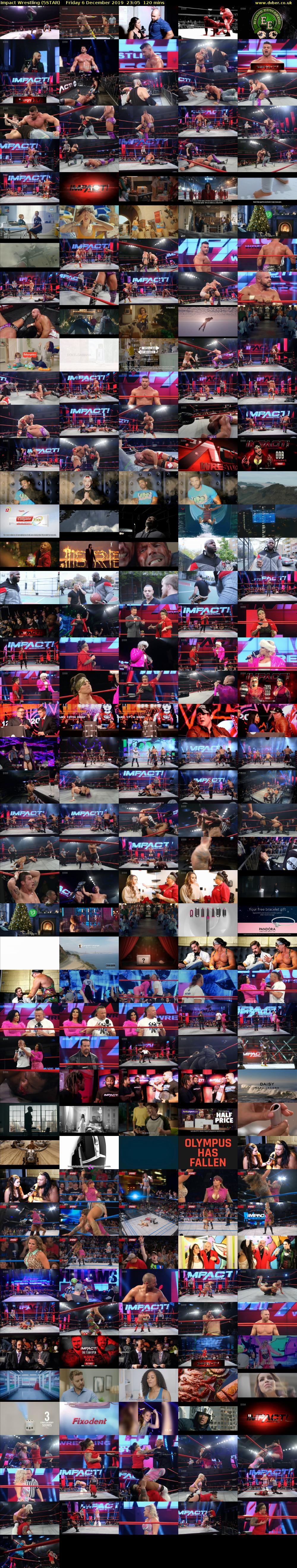 Impact Wrestling (5STAR) Friday 6 December 2019 23:05 - 01:05
