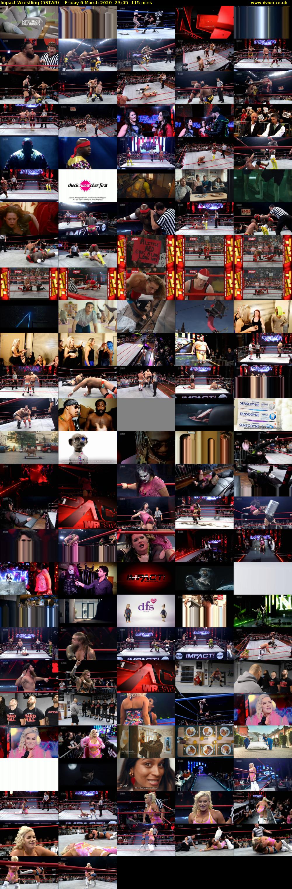 Impact Wrestling (5STAR) Friday 6 March 2020 23:05 - 01:00