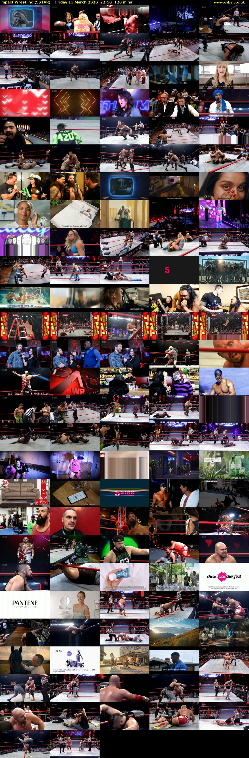 Impact Wrestling (5STAR) Friday 13 March 2020 22:50 - 00:50