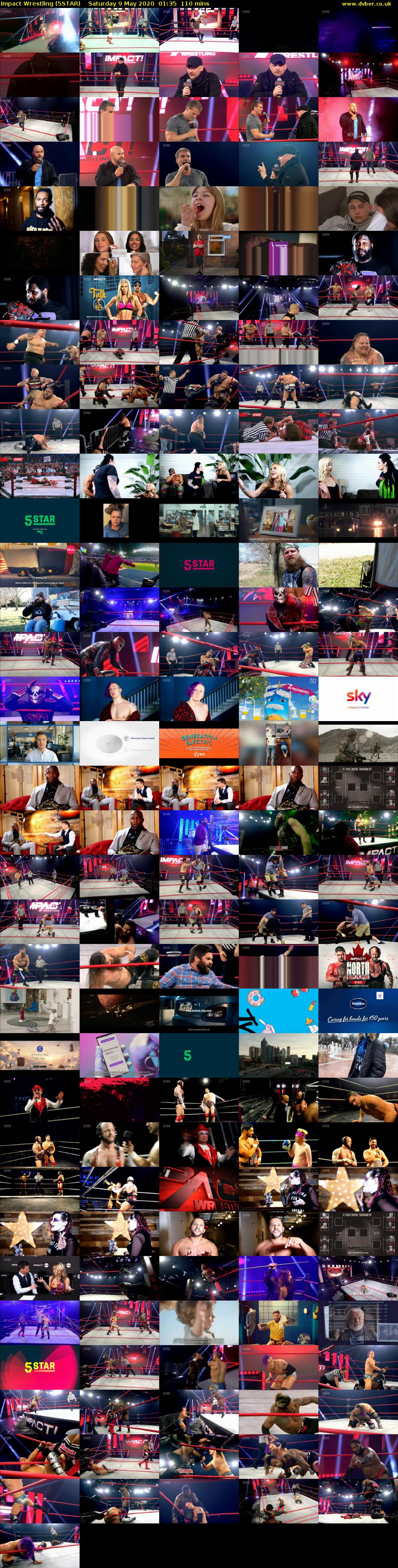 Impact Wrestling (5STAR) Saturday 9 May 2020 01:35 - 03:25