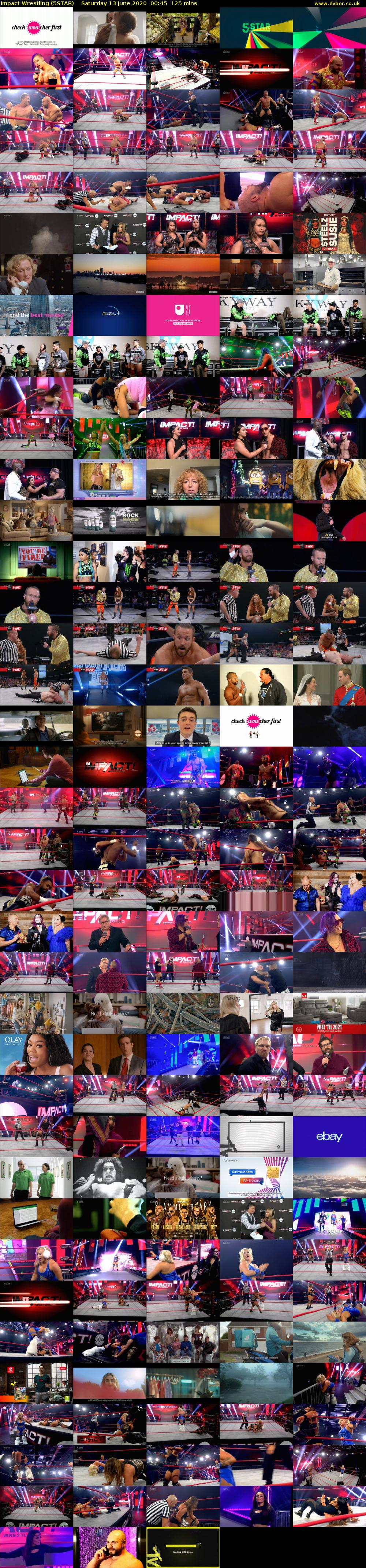 Impact Wrestling (5STAR) Saturday 13 June 2020 00:45 - 02:50
