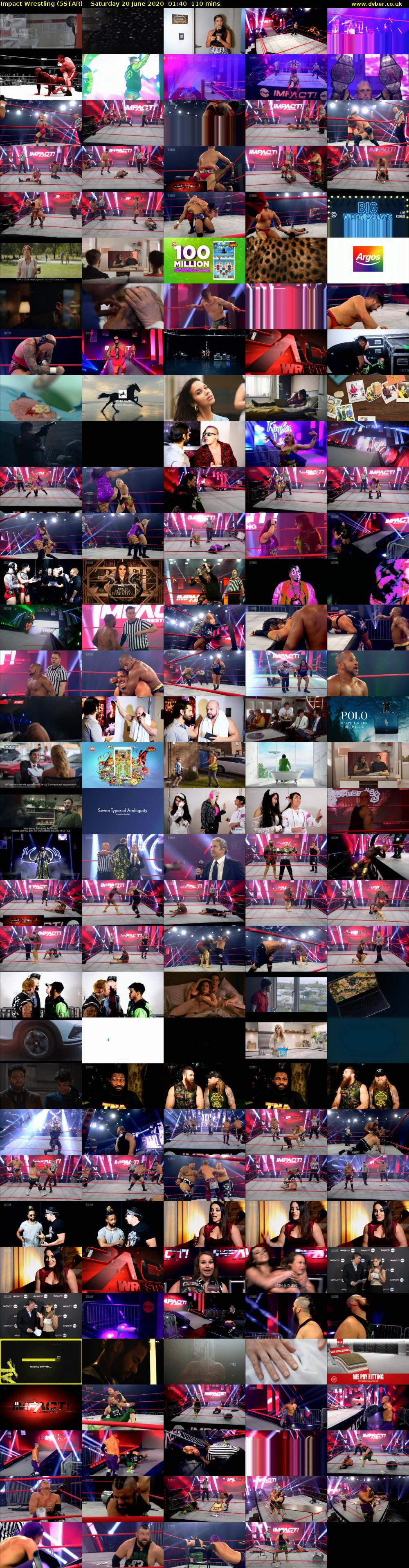 Impact Wrestling (5STAR) Saturday 20 June 2020 01:40 - 03:30
