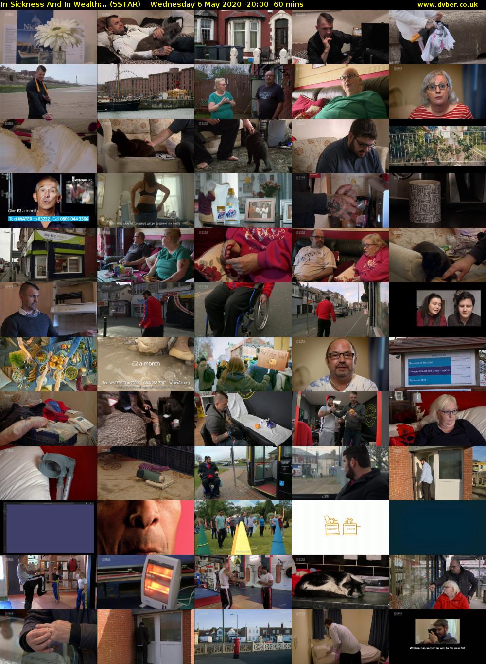 In Sickness And In Wealth:.. (5STAR) Wednesday 6 May 2020 20:00 - 21:00