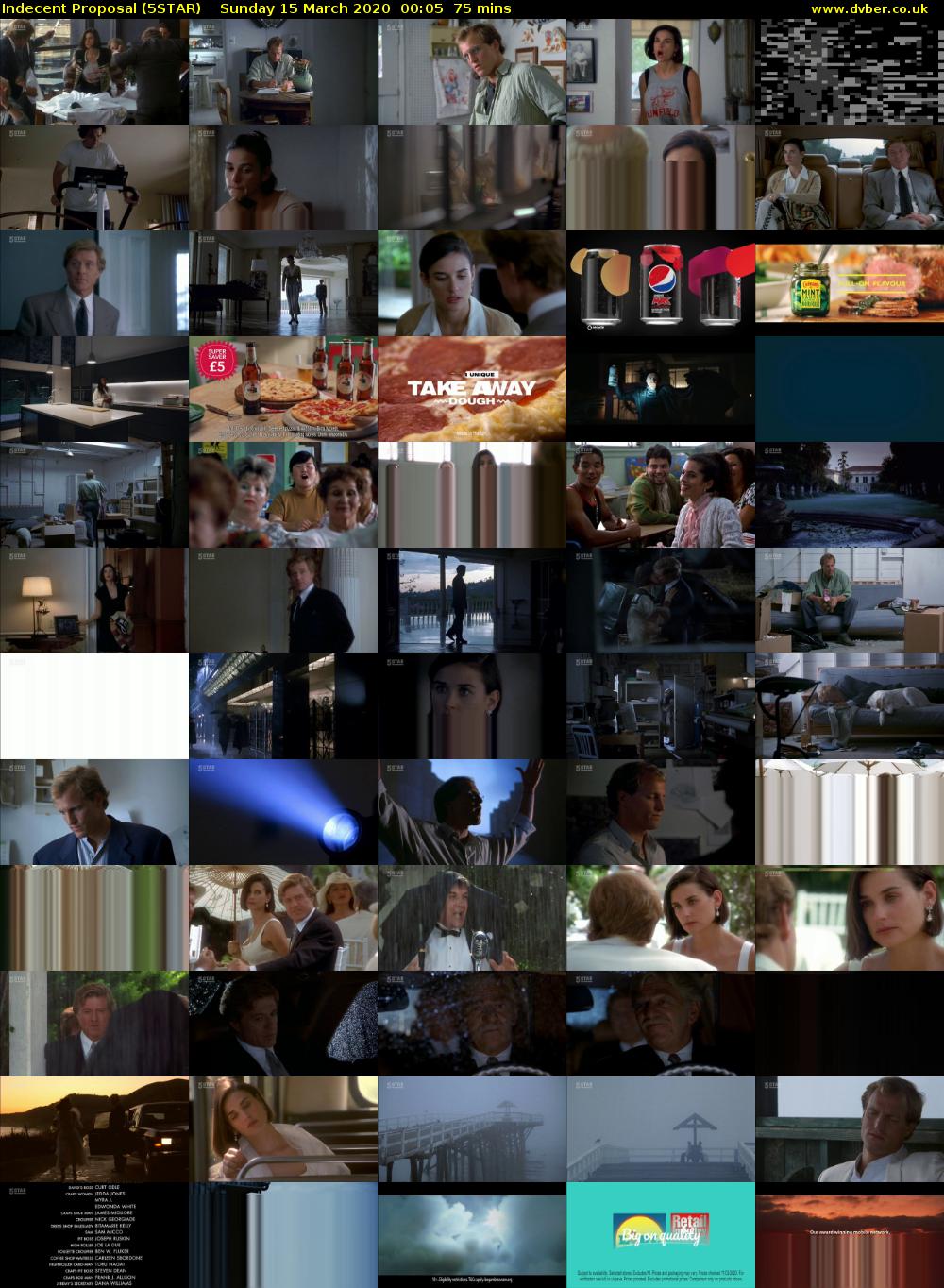Indecent Proposal (5STAR) Sunday 15 March 2020 00:05 - 01:20