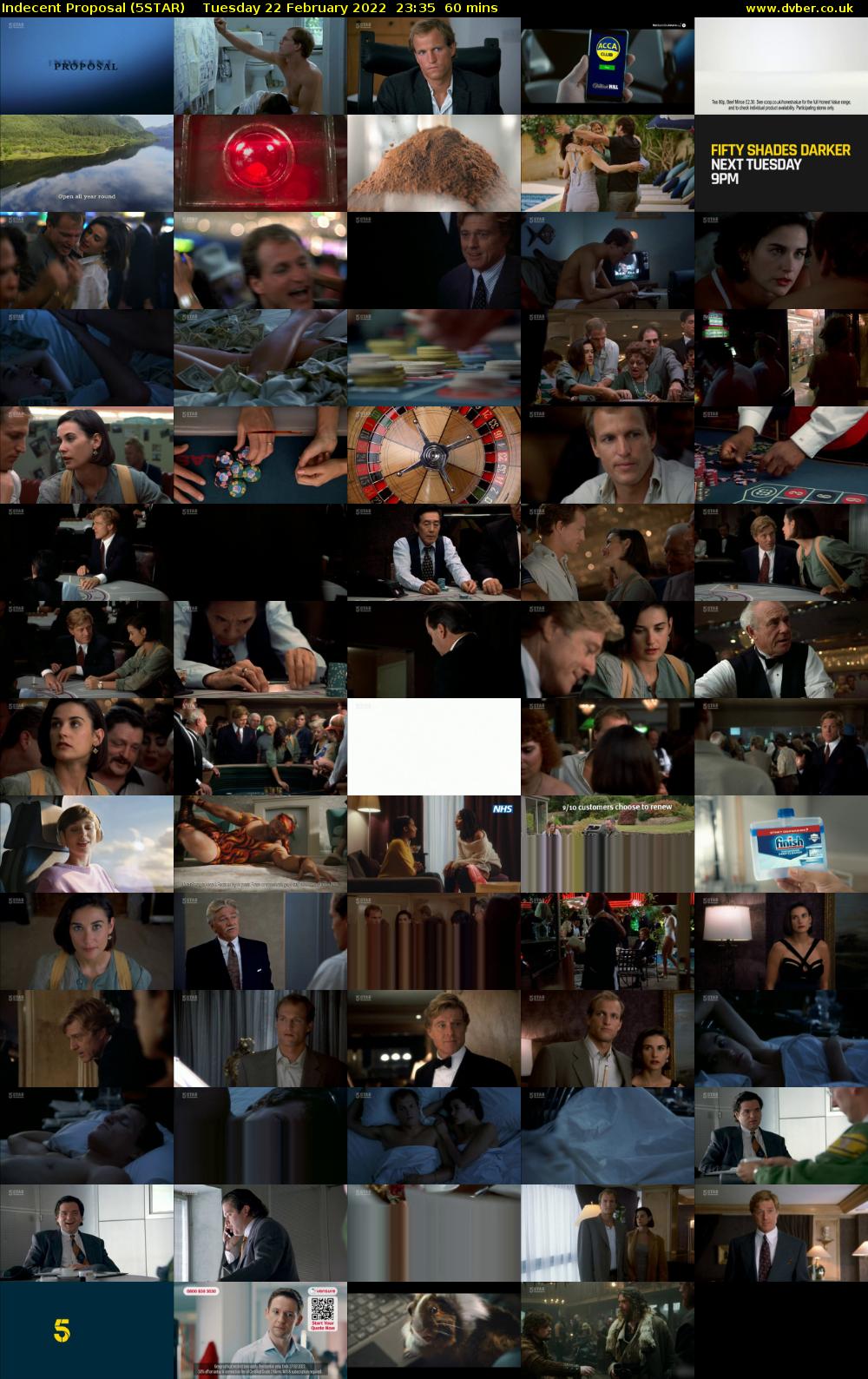 Indecent Proposal (5STAR) Tuesday 22 February 2022 23:35 - 00:35