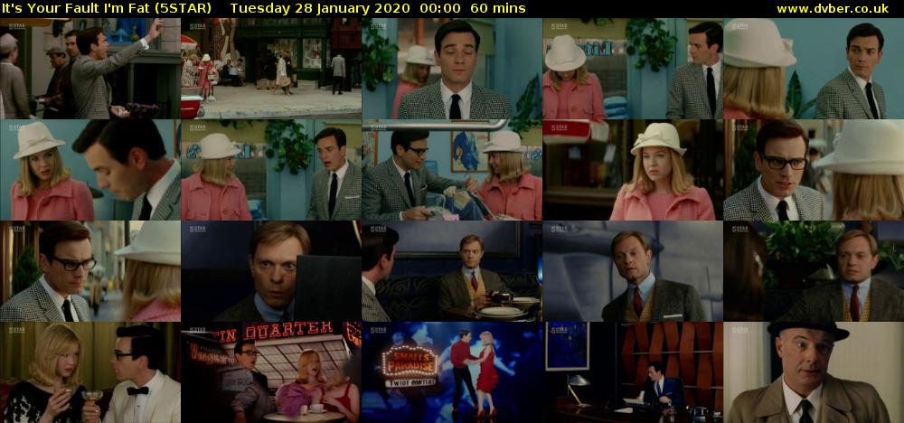 It's Your Fault I'm Fat (5STAR) Tuesday 28 January 2020 00:00 - 01:00