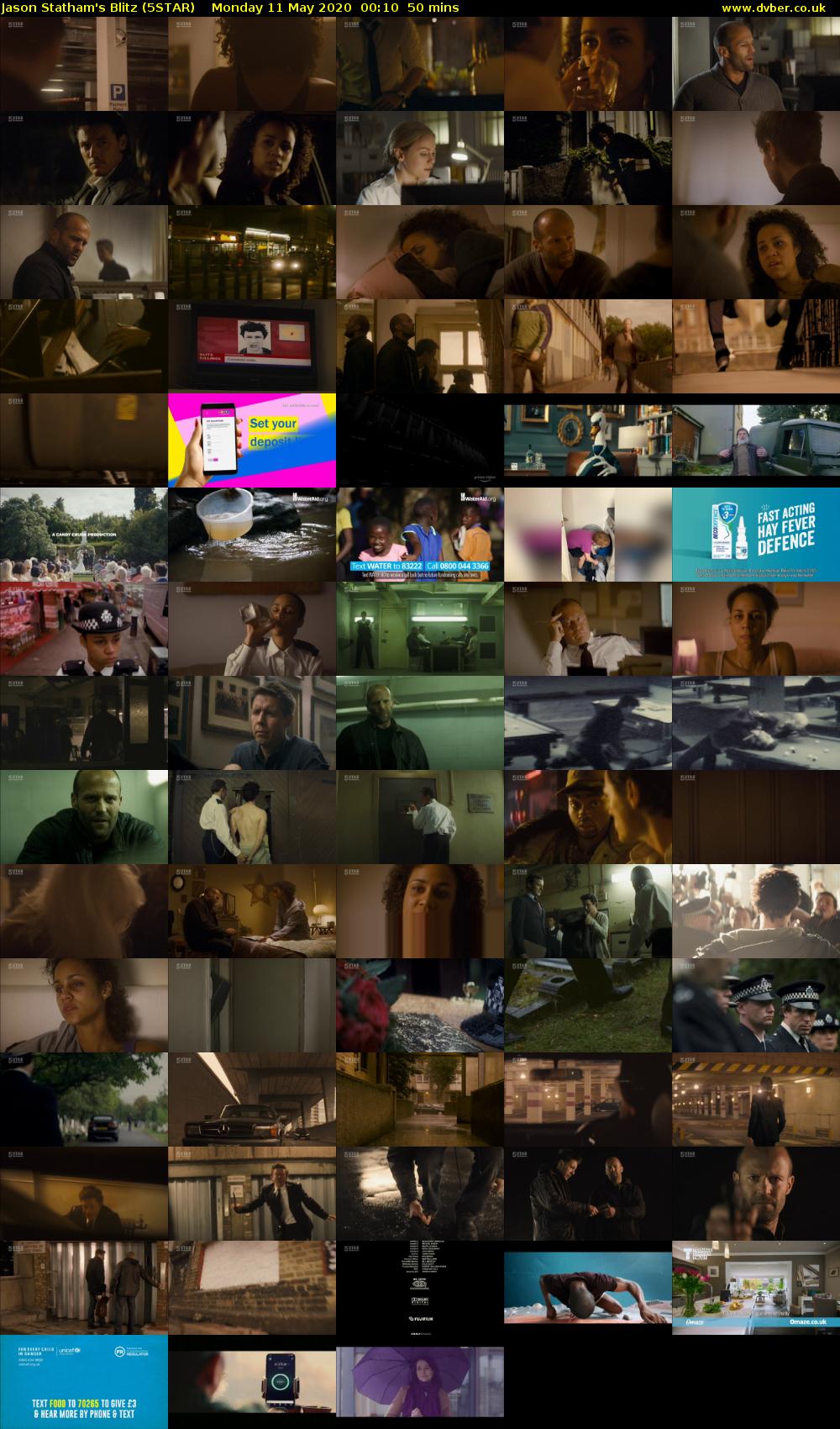 Jason Statham's Blitz (5STAR) Monday 11 May 2020 00:10 - 01:00