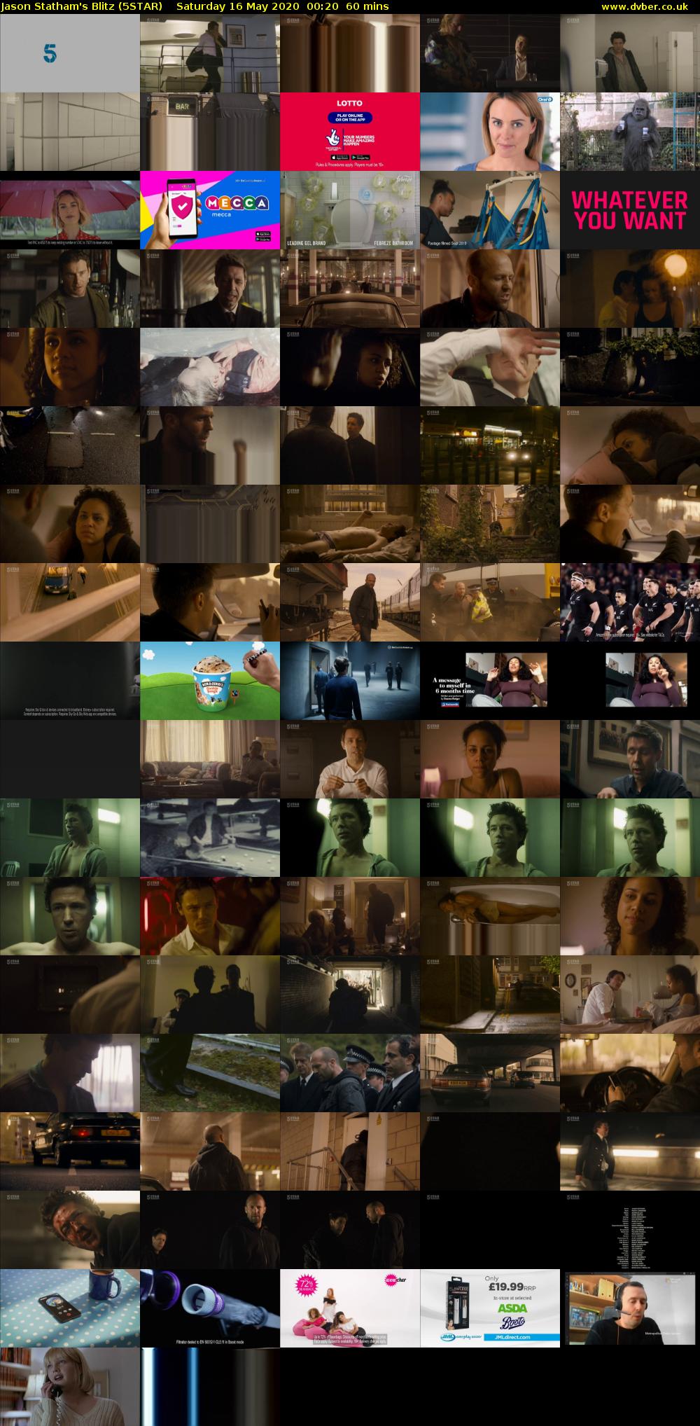 Jason Statham's Blitz (5STAR) Saturday 16 May 2020 00:20 - 01:20