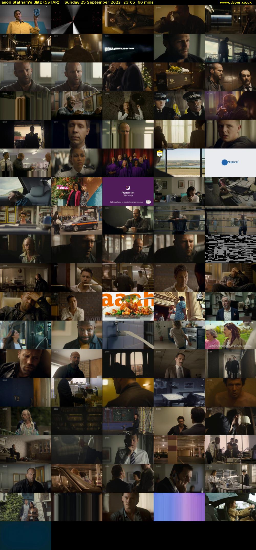 Jason Statham's Blitz (5STAR) Sunday 25 September 2022 23:05 - 00:05