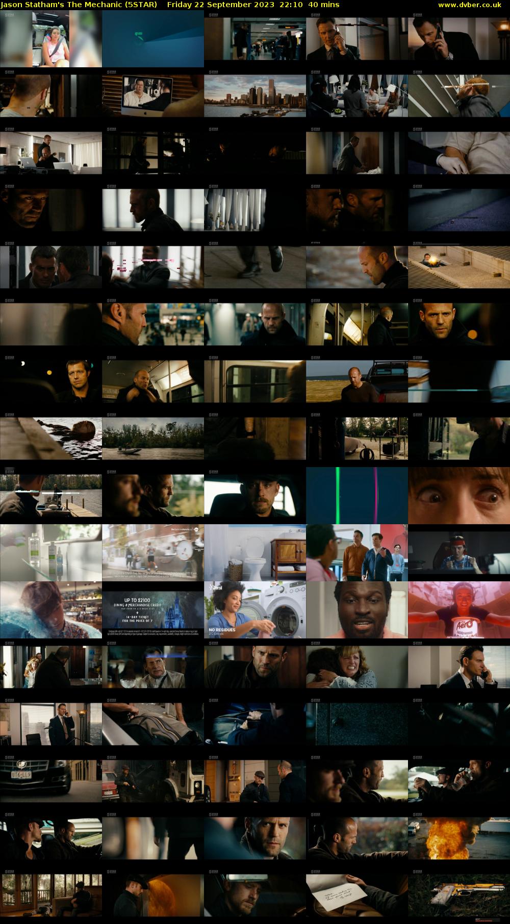 Jason Statham's The Mechanic (5STAR) Friday 22 September 2023 22:10 - 22:50