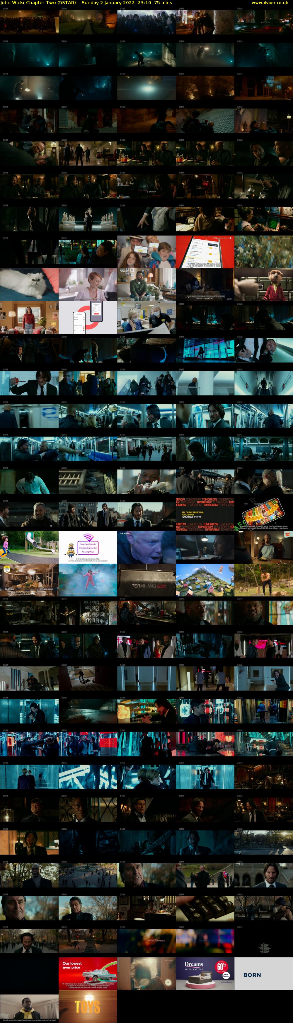 John Wick: Chapter Two (5STAR) Sunday 2 January 2022 23:10 - 00:25