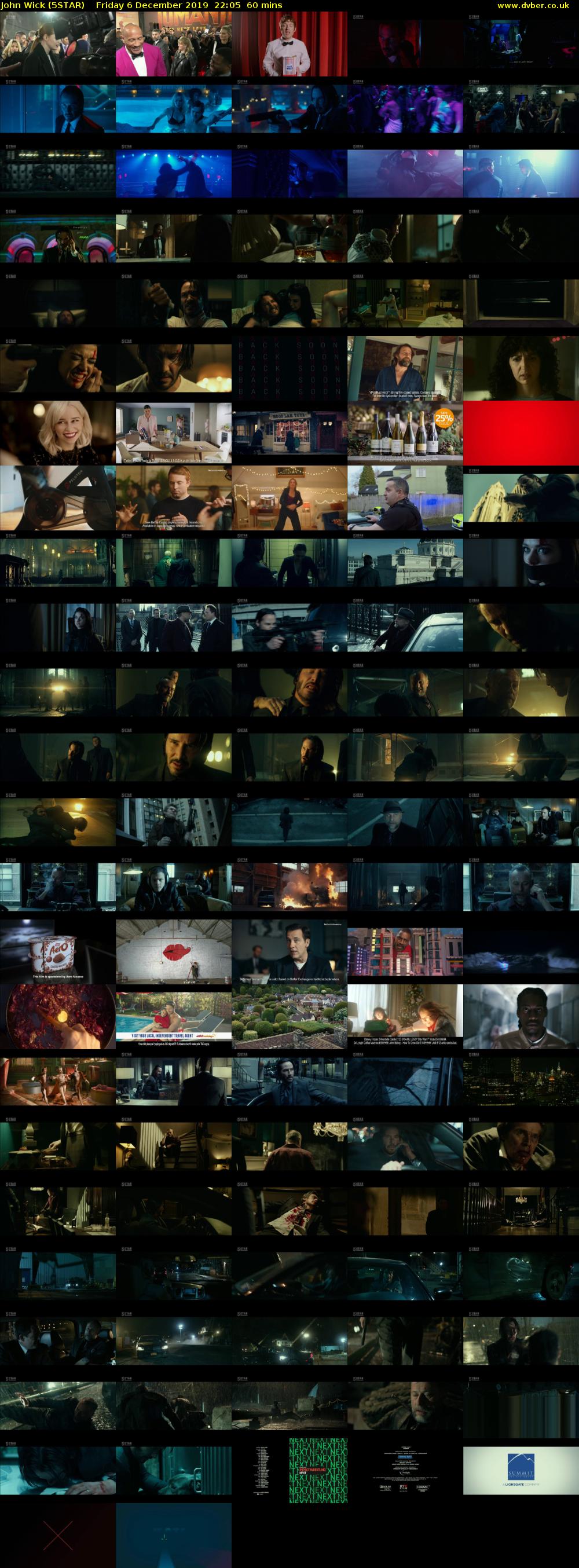 John Wick (5STAR) Friday 6 December 2019 22:05 - 23:05