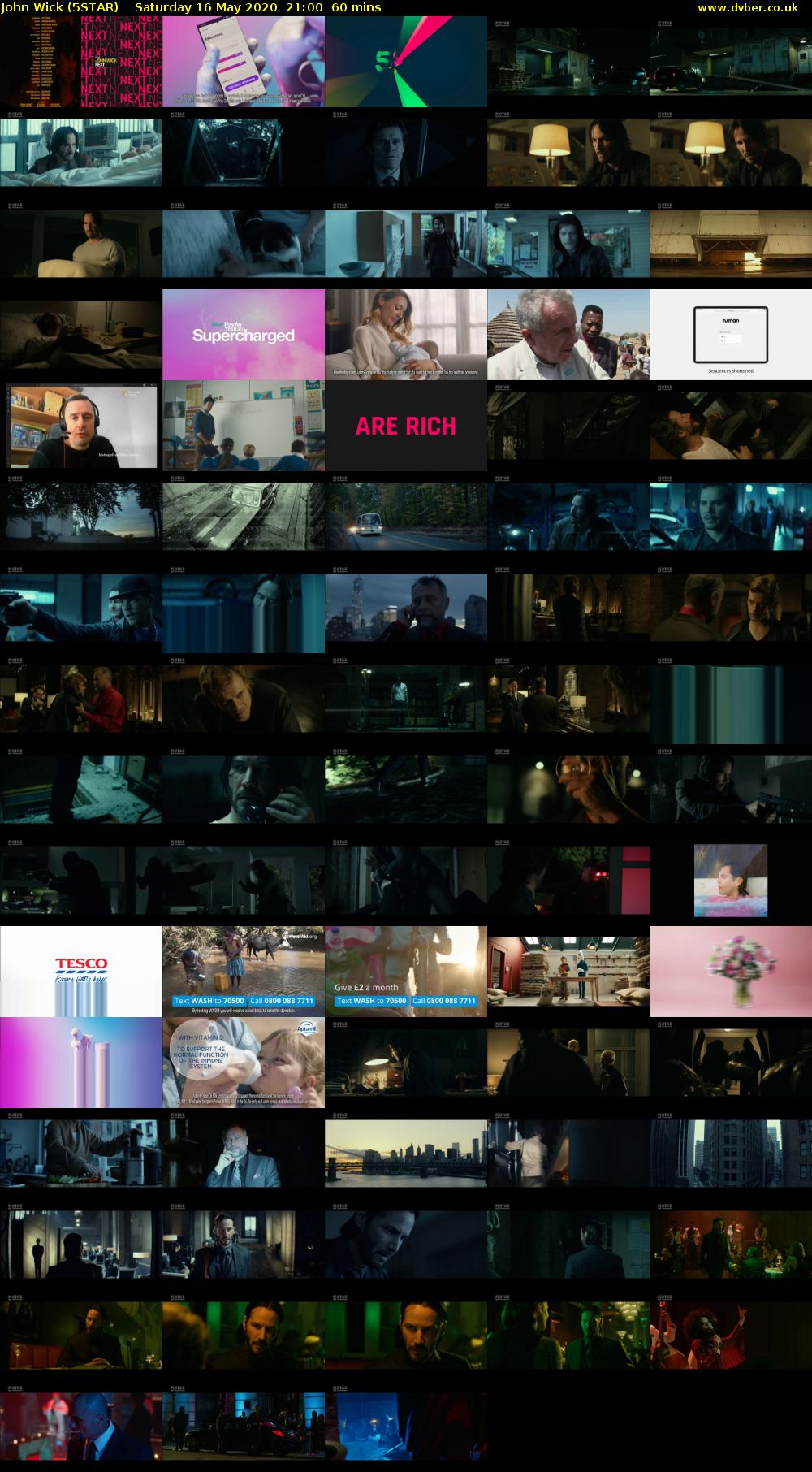 John Wick (5STAR) Saturday 16 May 2020 21:00 - 22:00