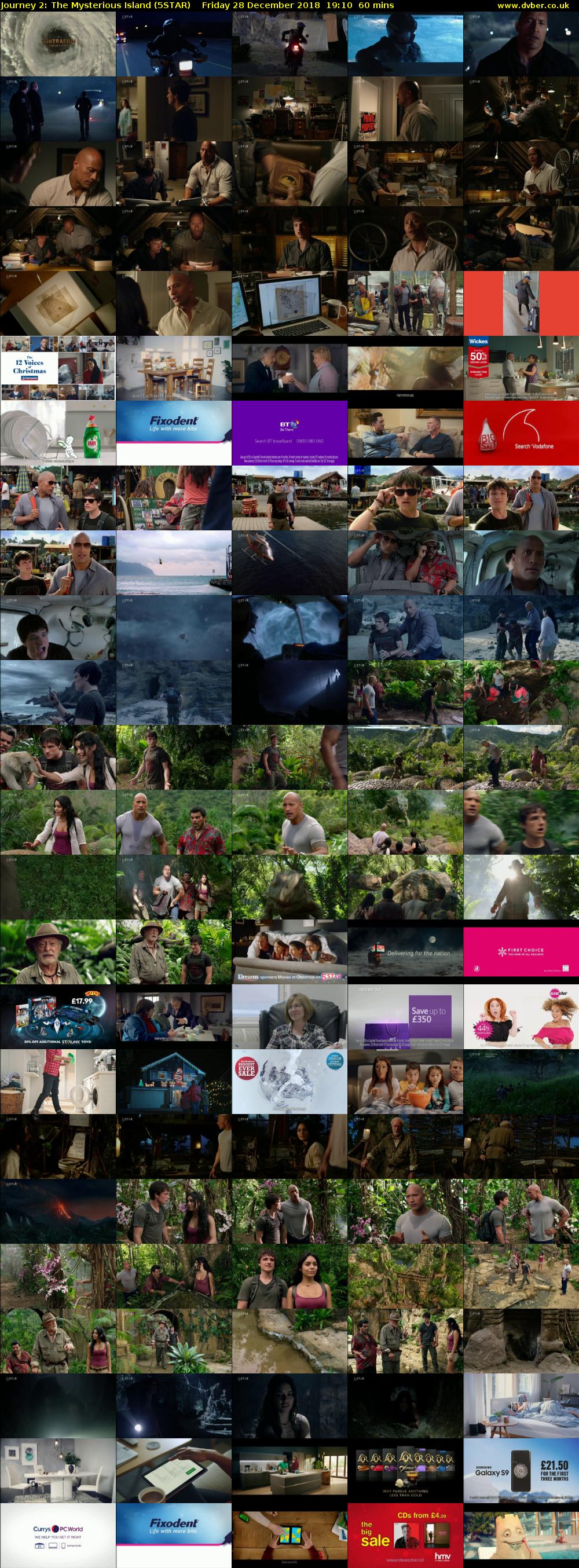 Journey 2: The Mysterious Island (5STAR) Friday 28 December 2018 19:10 - 20:10