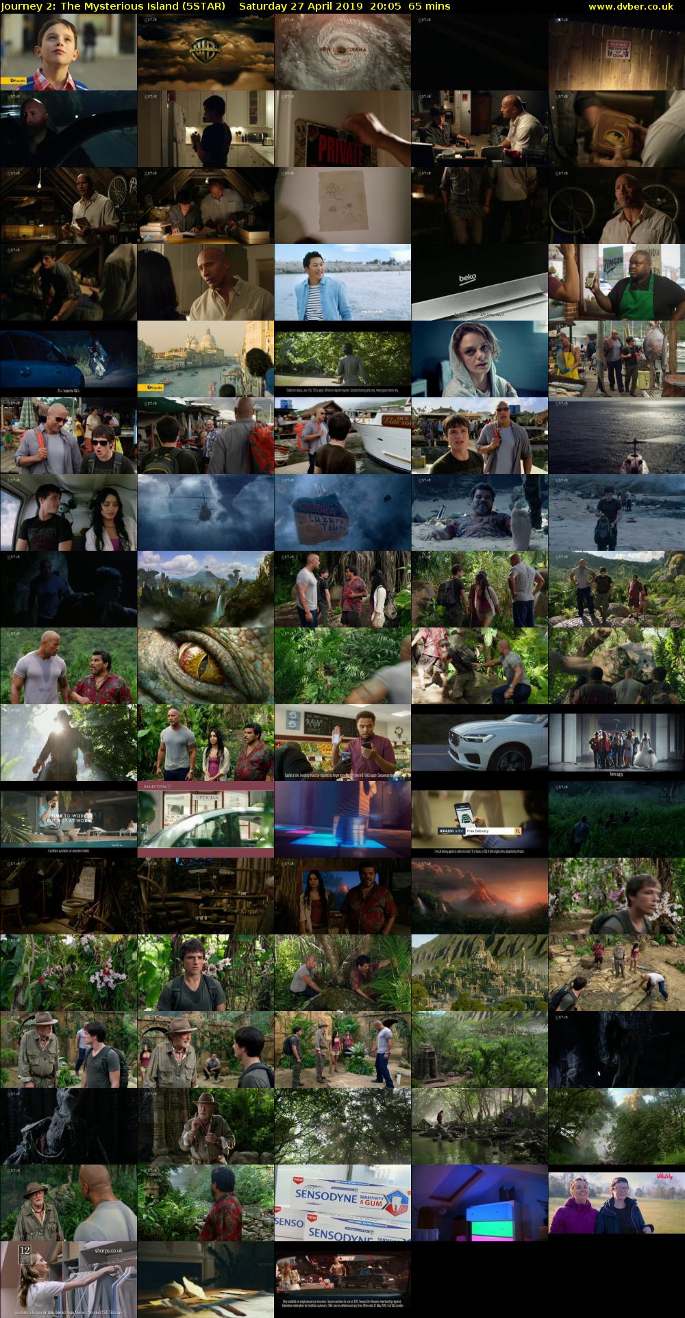 Journey 2: The Mysterious Island (5STAR) Saturday 27 April 2019 20:05 - 21:10