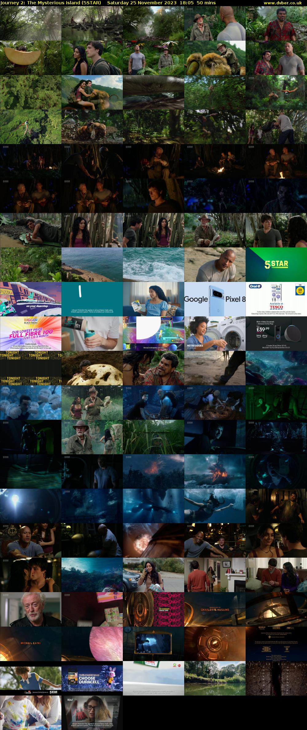 Journey 2: The Mysterious Island (5STAR) Saturday 25 November 2023 18:05 - 18:55
