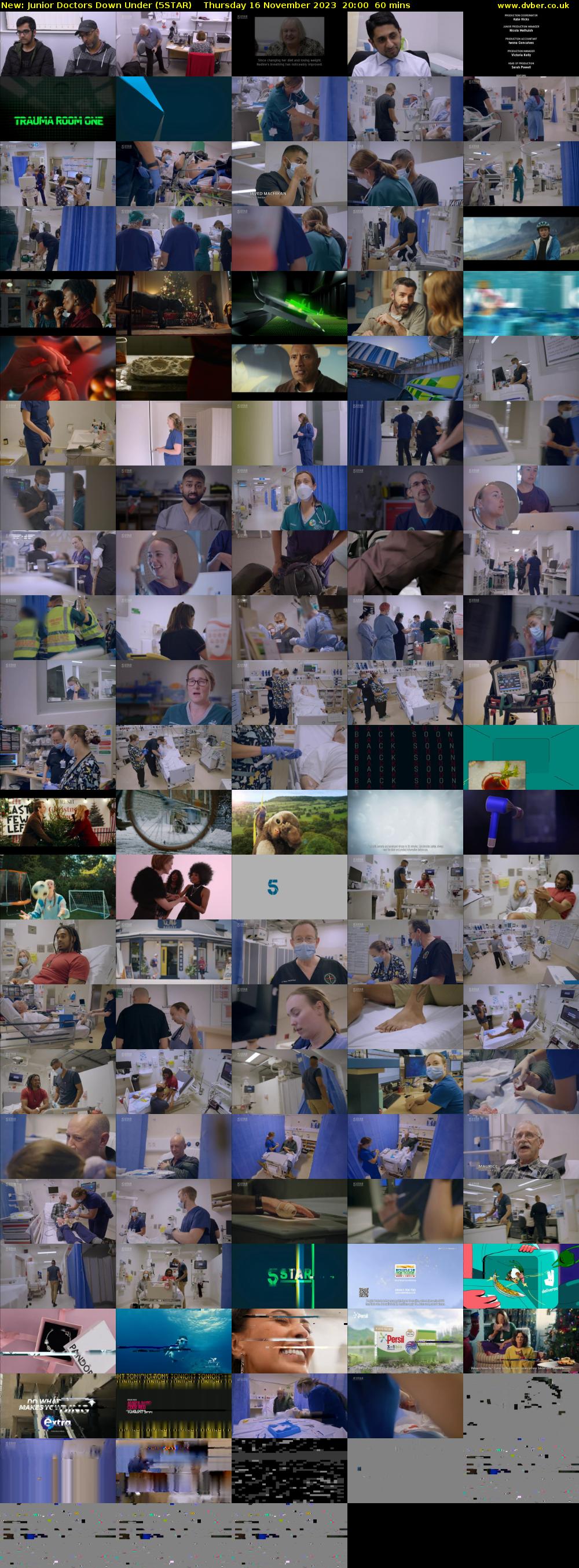 Junior Doctors Down Under (5STAR) Thursday 16 November 2023 20:00 - 21:00
