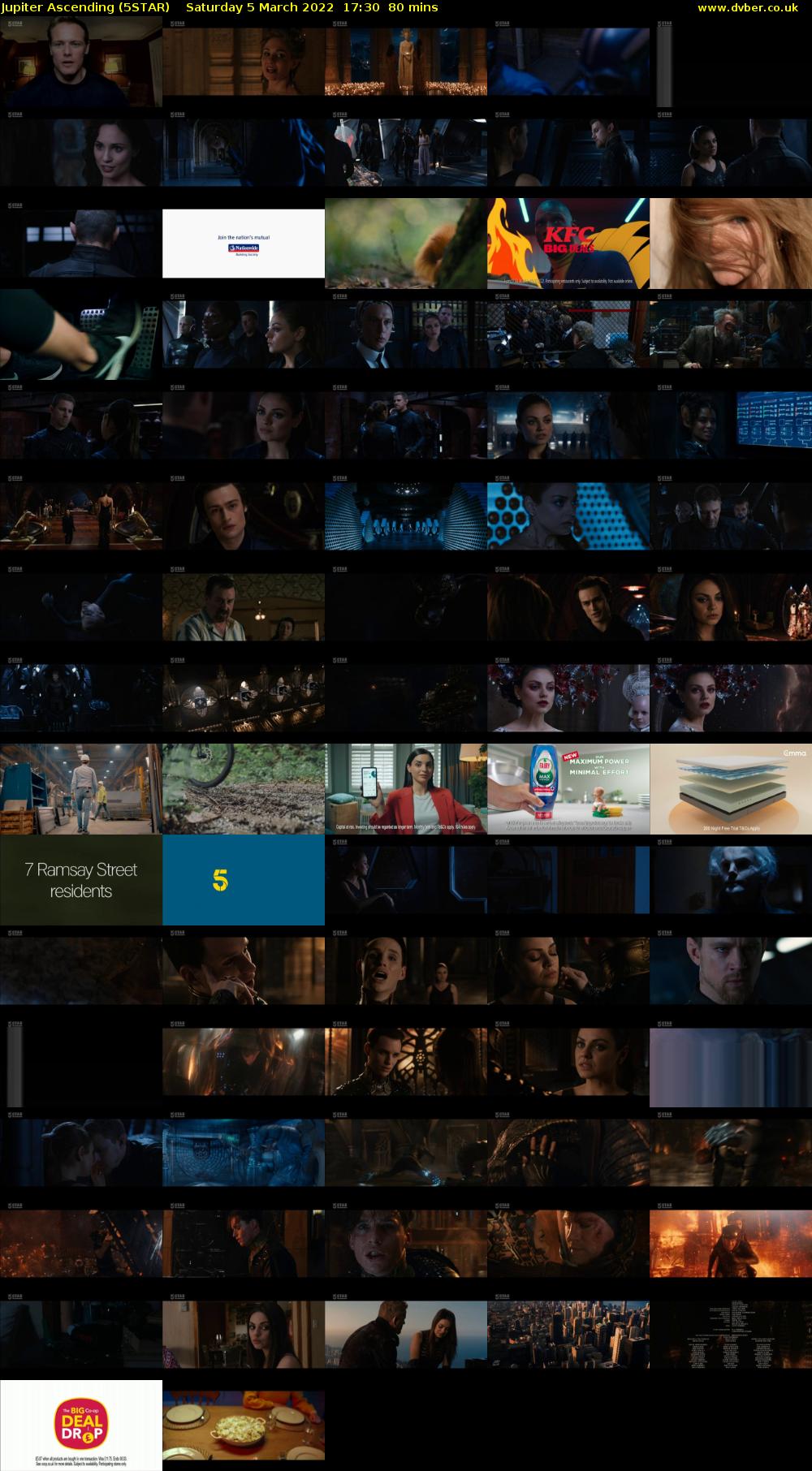 Jupiter Ascending (5STAR) Saturday 5 March 2022 17:30 - 18:50