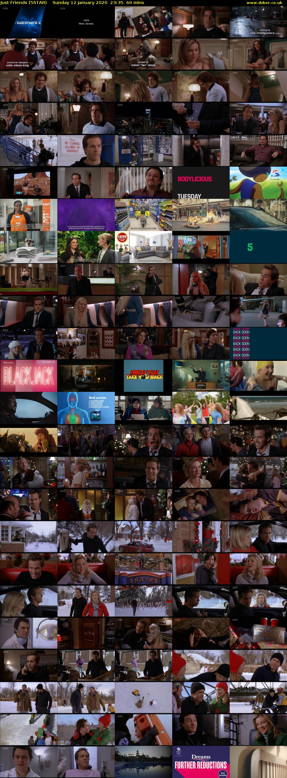 Just Friends (5STAR) Sunday 12 January 2020 23:35 - 00:35