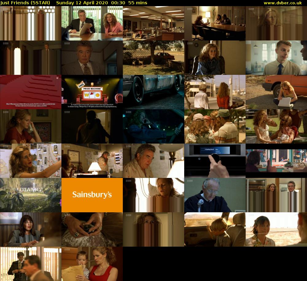 Just Friends (5STAR) Sunday 12 April 2020 00:30 - 01:25