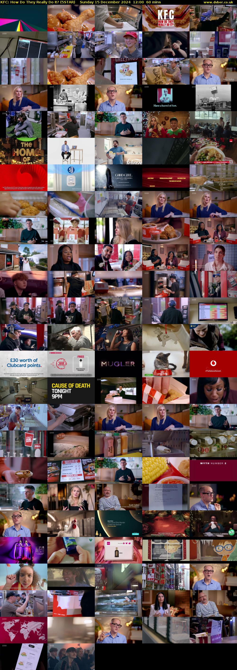 KFC: How Do They Really Do It? (5STAR) Sunday 15 December 2024 12:00 - 13:00
