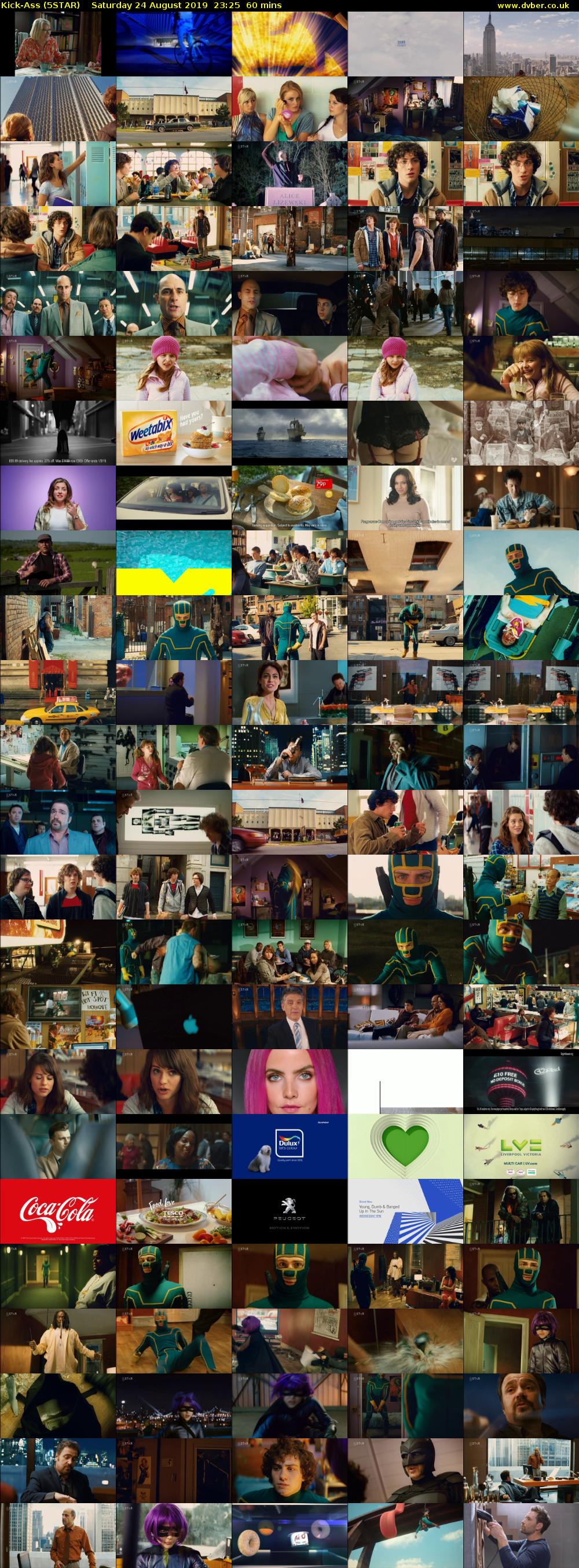 Kick-Ass (5STAR) Saturday 24 August 2019 23:25 - 00:25