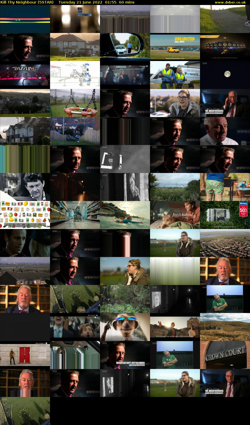 Kill Thy Neighbour (5STAR) Tuesday 21 June 2022 01:55 - 02:55