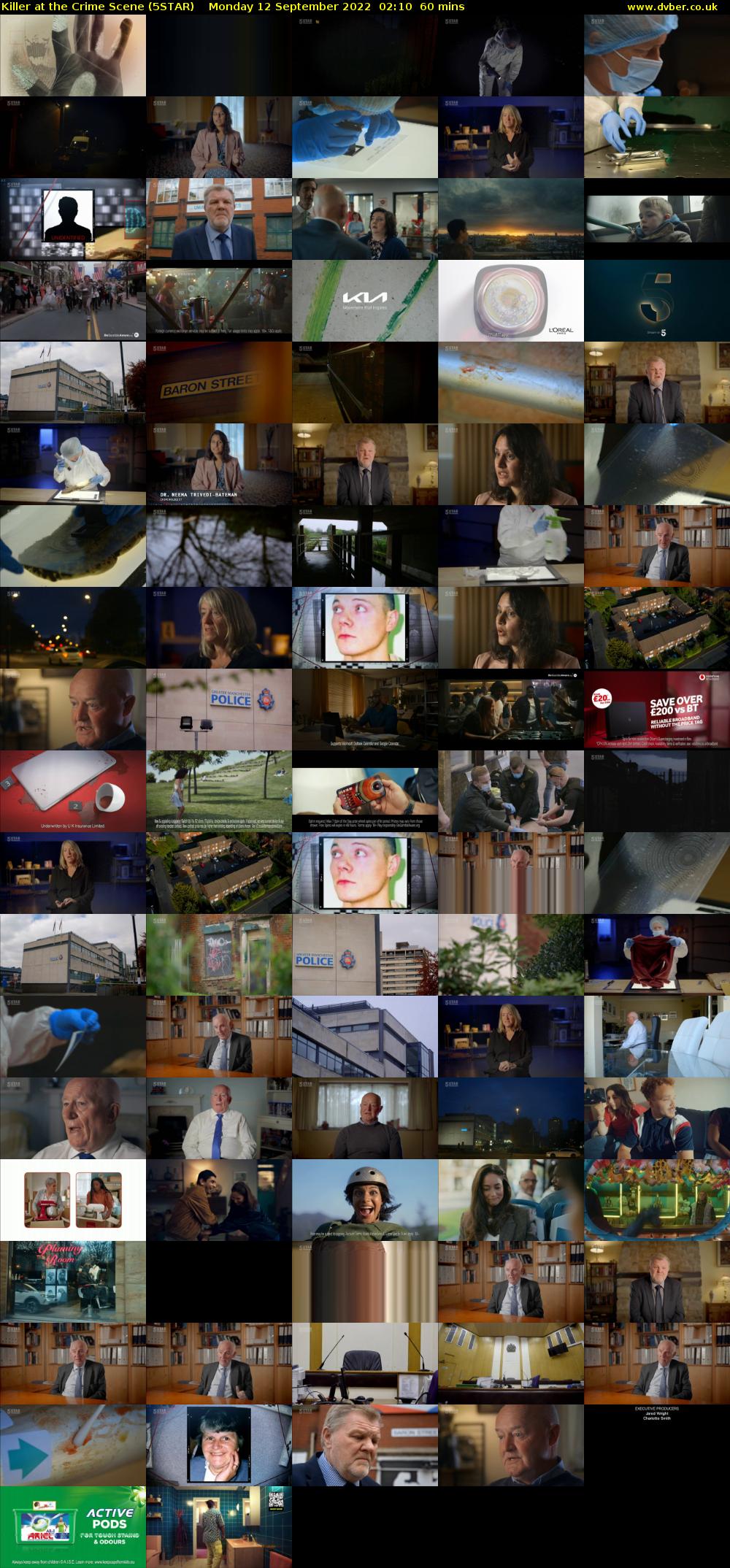 Killer at the Crime Scene (5STAR) Monday 12 September 2022 02:10 - 03:10