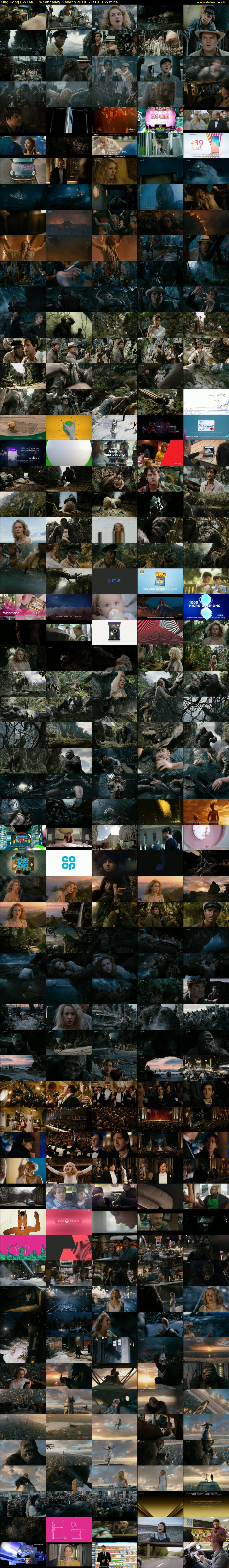 King Kong (5STAR) Wednesday 6 March 2019 21:10 - 23:45