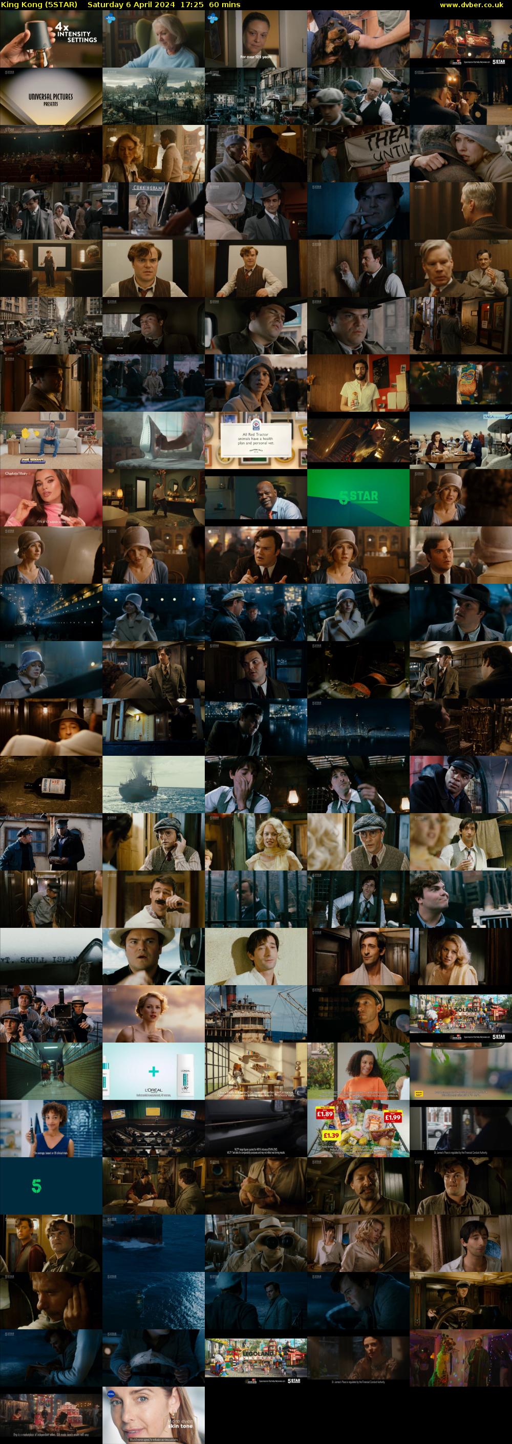 King Kong (5STAR) Saturday 6 April 2024 17:25 - 18:25