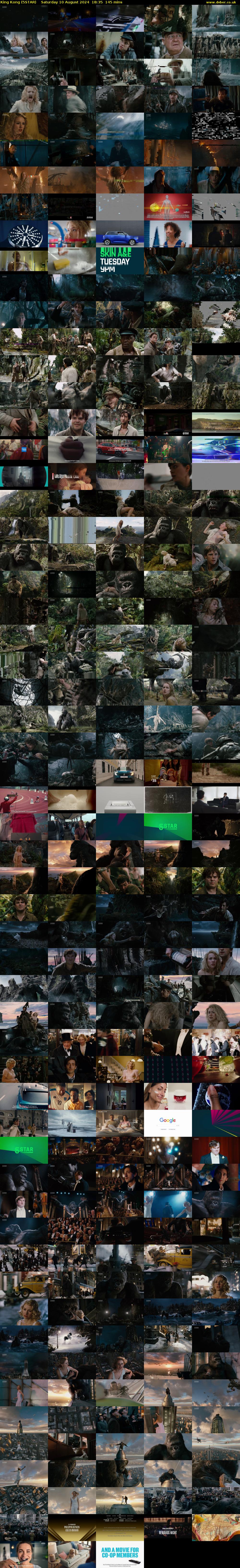 King Kong (5STAR) Saturday 10 August 2024 18:35 - 21:00