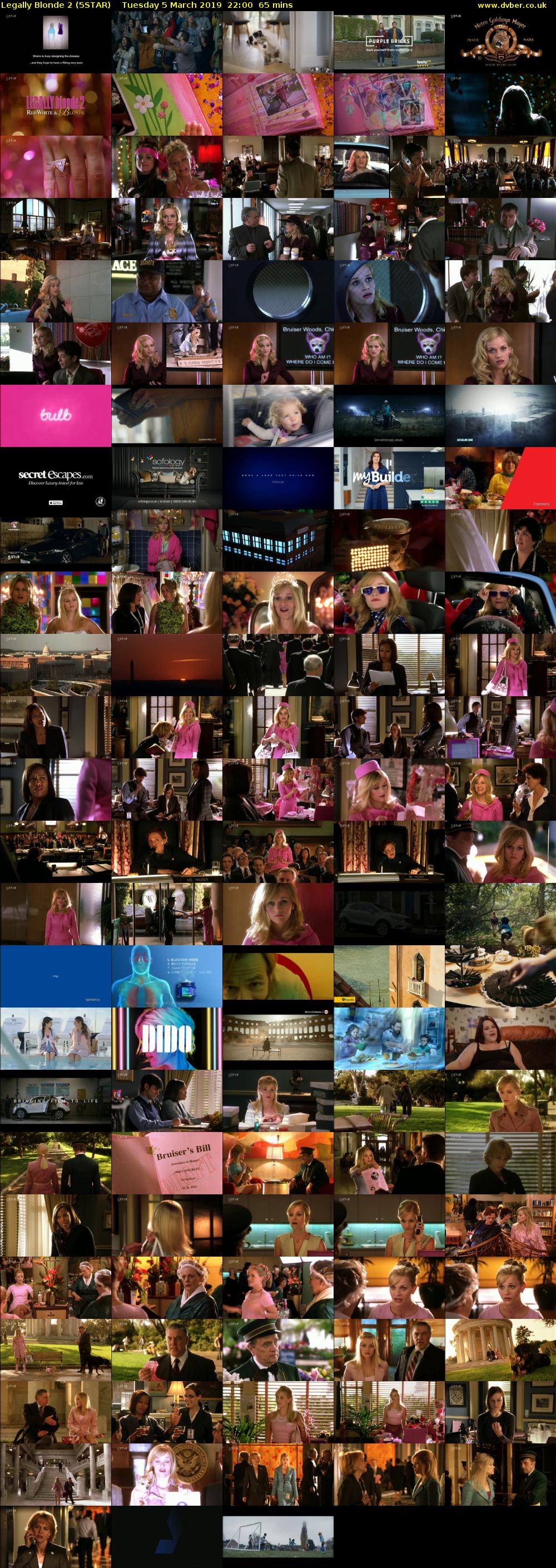 Legally Blonde 2 (5STAR) Tuesday 5 March 2019 22:00 - 23:05