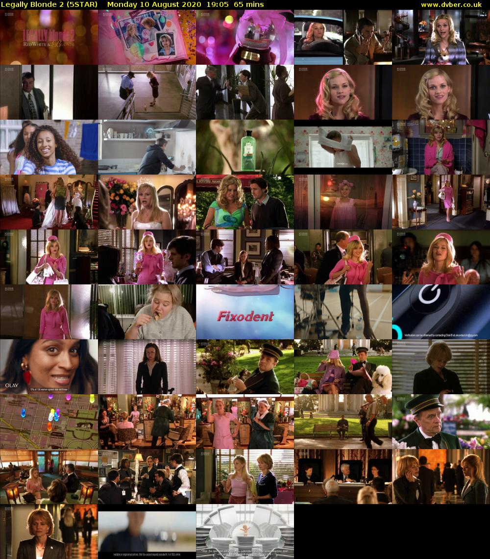 Legally Blonde 2 (5STAR) Monday 10 August 2020 19:05 - 20:10