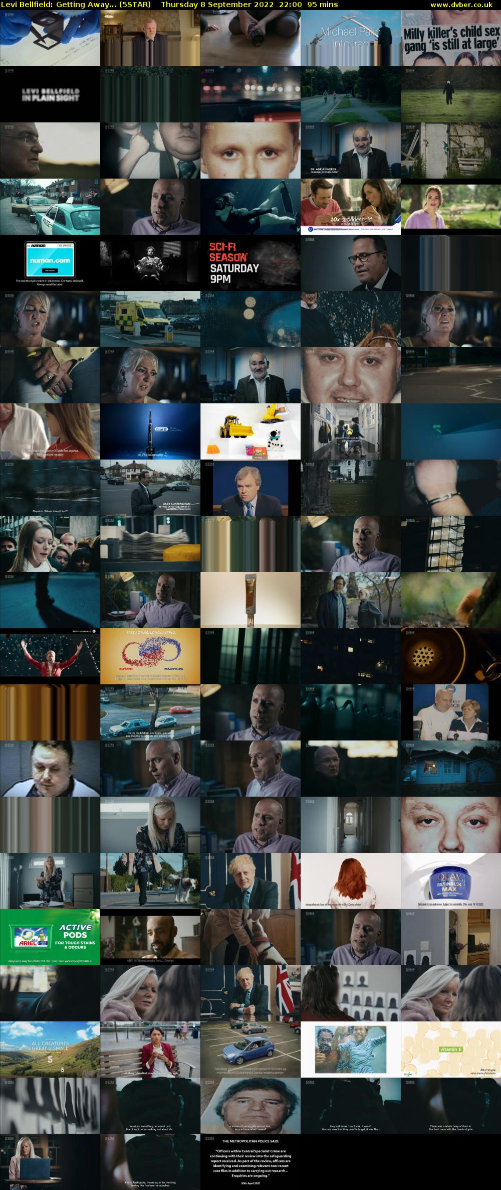 Levi Bellfield: Getting Away... (5STAR) Thursday 8 September 2022 22:00 - 23:35