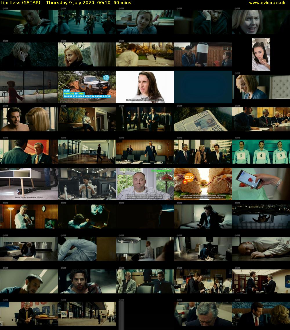 Limitless (5STAR) Thursday 9 July 2020 00:10 - 01:10
