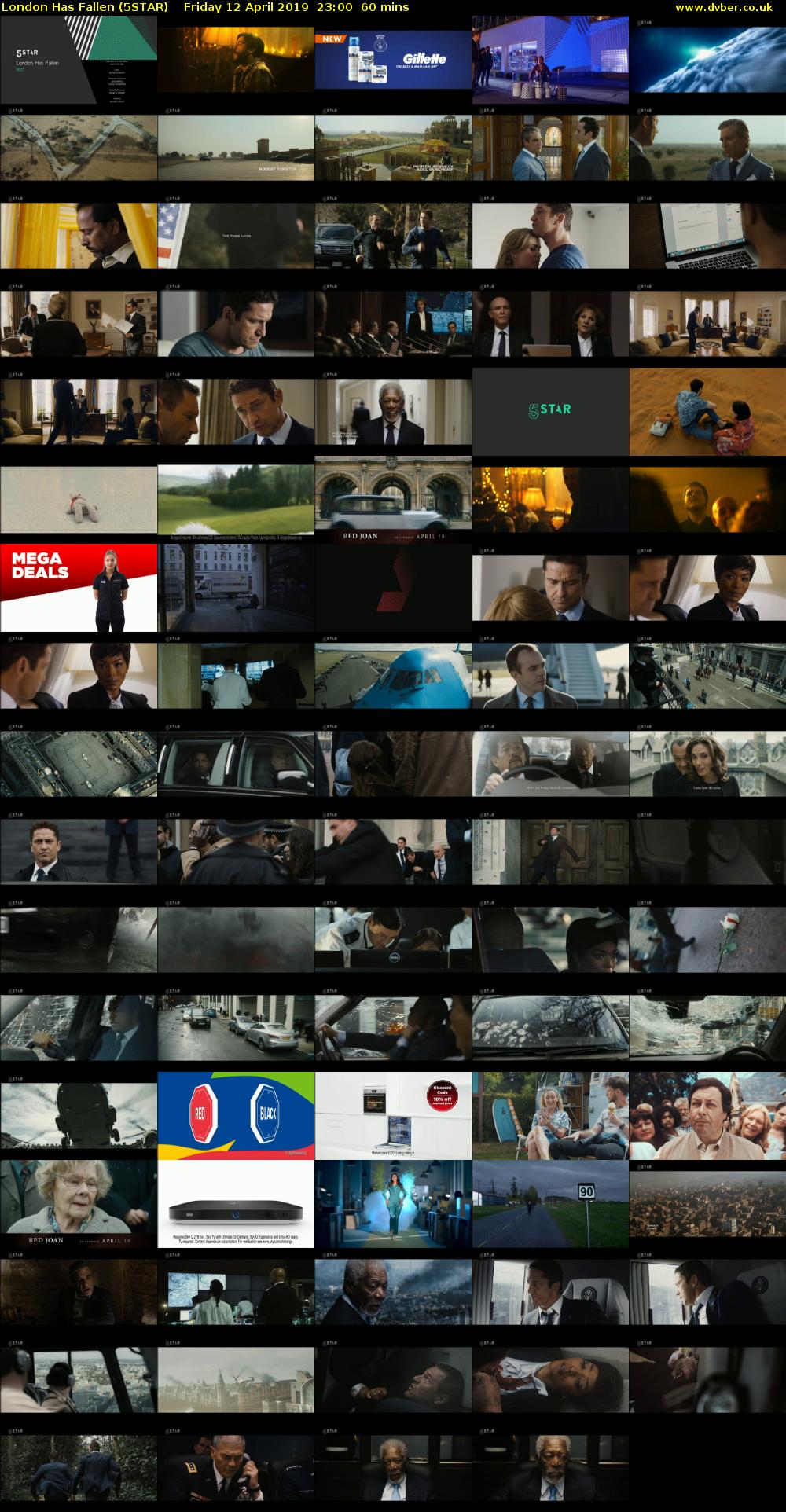 London Has Fallen (5STAR) Friday 12 April 2019 23:00 - 00:00