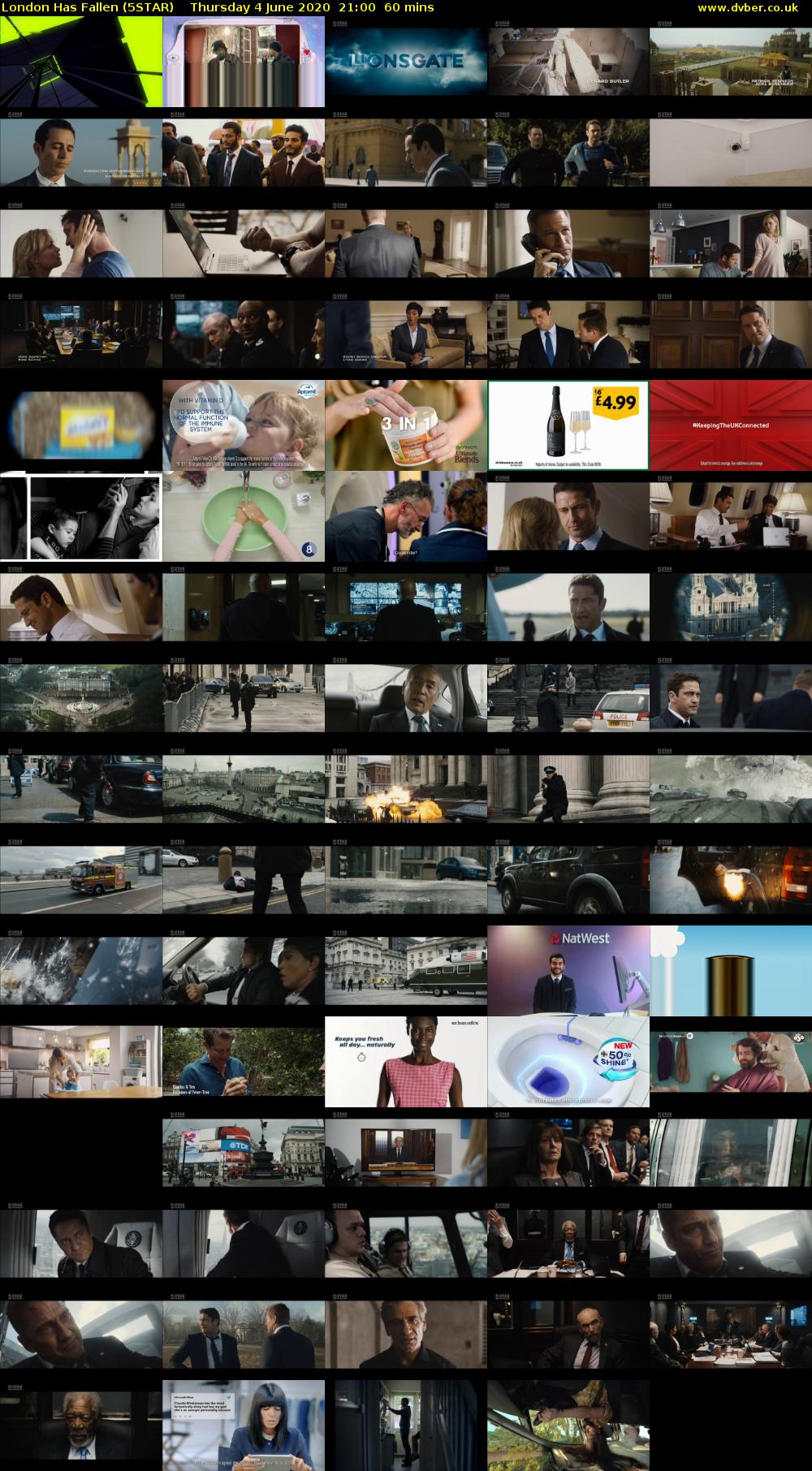 London Has Fallen (5STAR) Thursday 4 June 2020 21:00 - 22:00