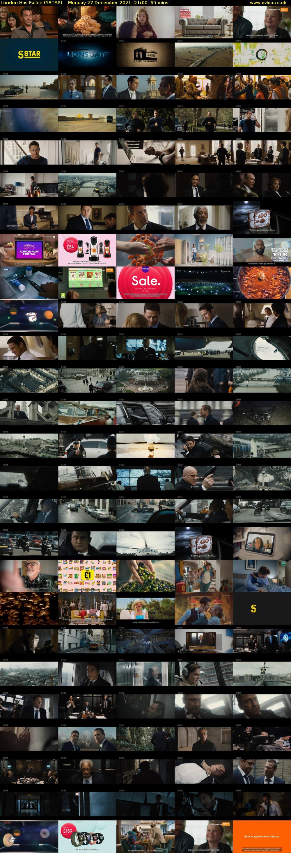 London Has Fallen (5STAR) Monday 27 December 2021 21:00 - 22:05