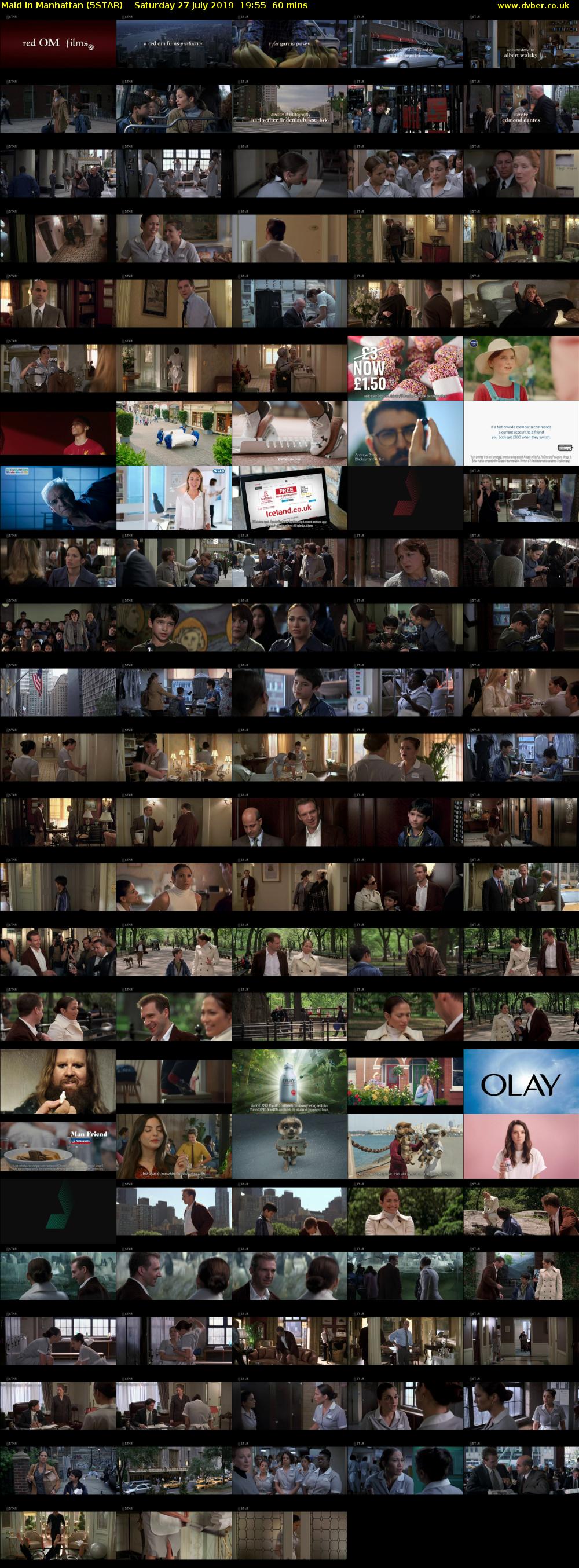 Maid in Manhattan (5STAR) Saturday 27 July 2019 19:55 - 20:55
